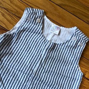 Sheer sucker toddler overall